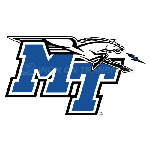 Middle Tennessee Blue Raiders Iron-on Stickers (Heat Transfers)NO.5080